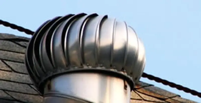 attic fan installation services with professionally installed roof ventilation unit in Stockton, CA