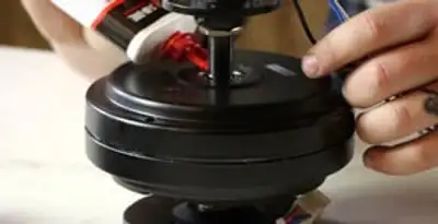 Ceiling fan motor repair and internal component adjustment in Stockton, CA