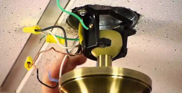 Ceiling fan wiring repair and electrical connection service in Stockton, CA