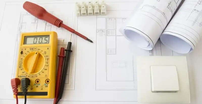 electrical service featuring diagnostic tools and electrical planning performed by certified electricians in Stockton, CA