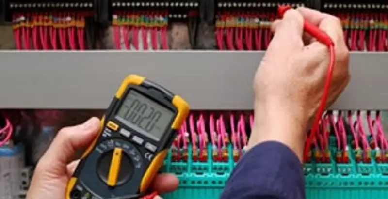electrical service showing professional testing and troubleshooting of electrical panel by licensed electricians in Stockton, CA