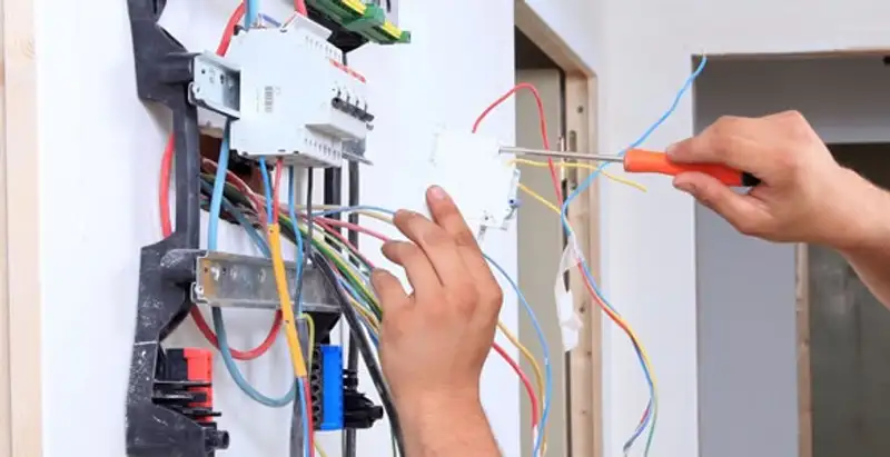 electrician services performing residential electrical panel wiring in Stockton, CA