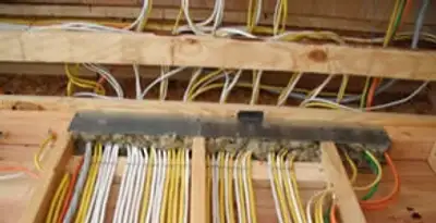 new construction wiring services with organized electrical rough-in performed by licensed electricians in Stockton, CA