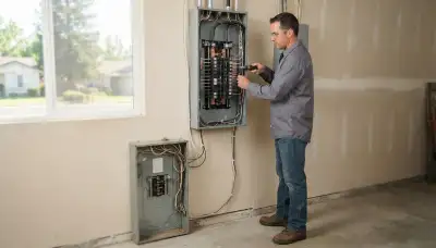 200-amp electrical panel upgrade for an older Acampo, CA home by a professional electrician