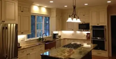 Recessed lighting installation enhancing interior lighting by professional electricians in Stockton, CA